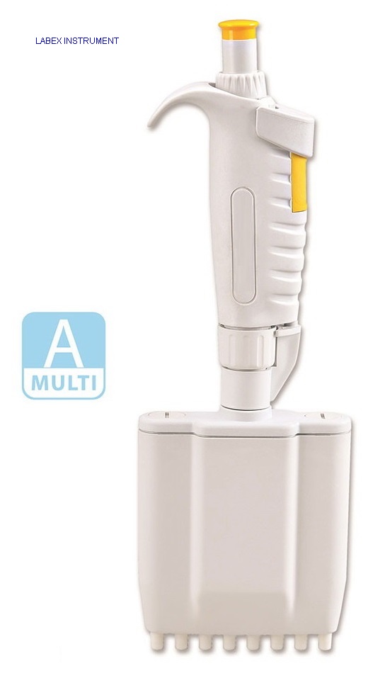 A multi channel adjustable-volumn micropipette