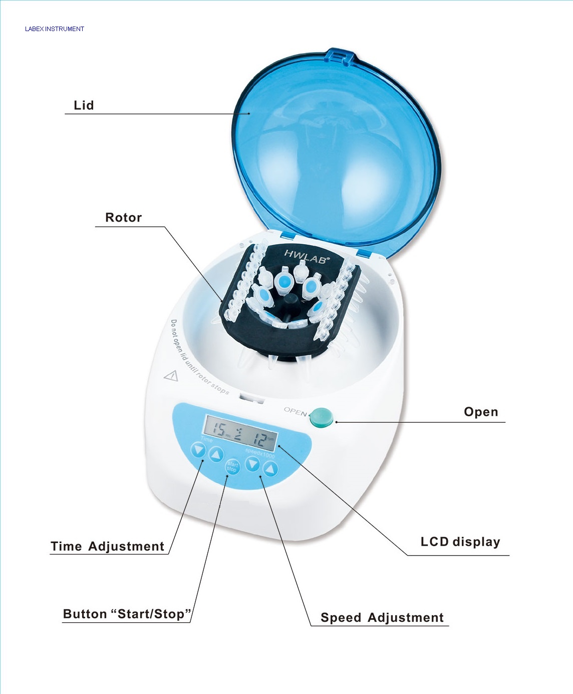 Multi function mini centrifuge